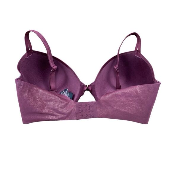 Victoria’s Secret rose/gold sparkle lined perfect coverage bra - Picture 3 of 4